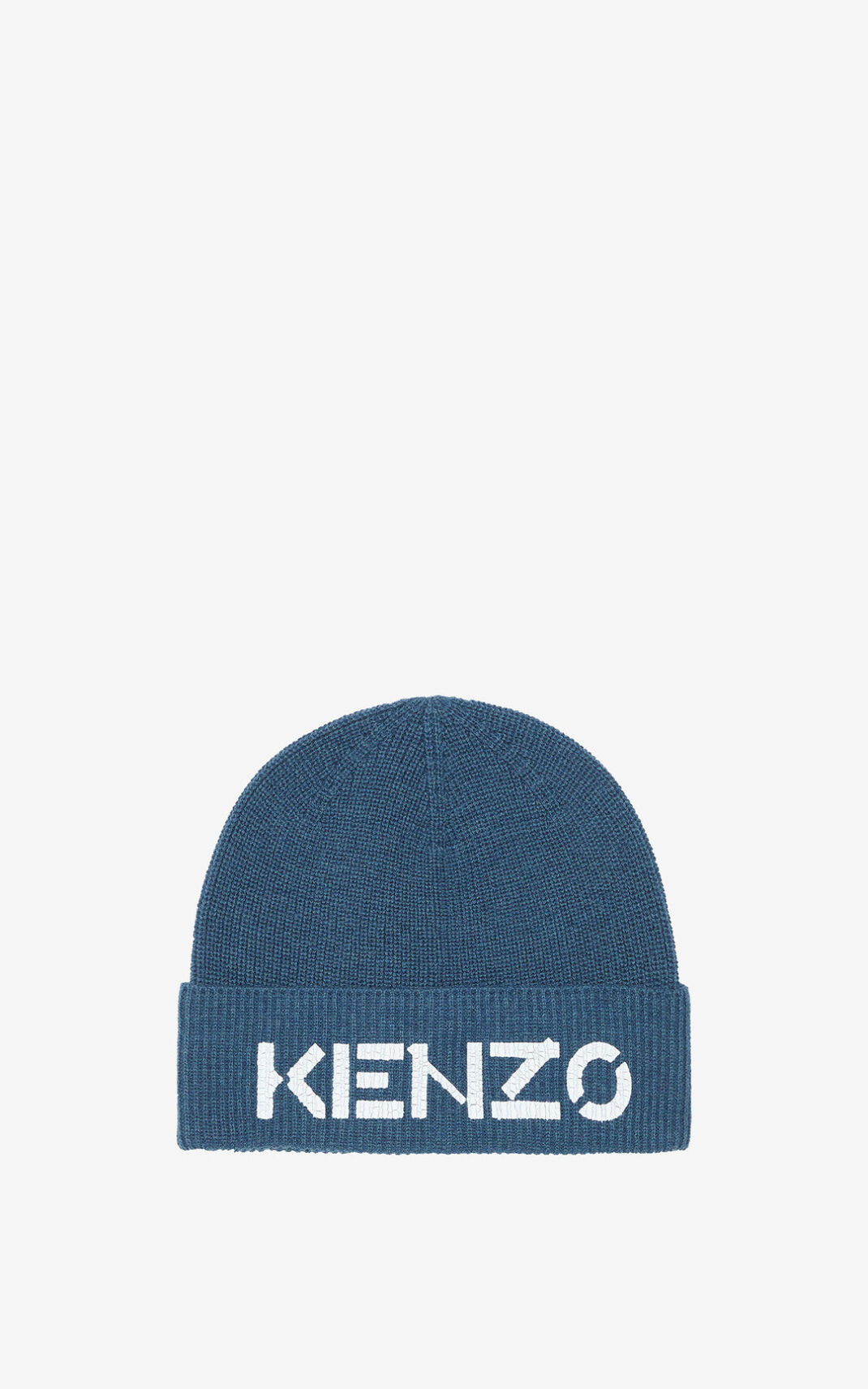 Kenzo Logo knit Huer Dame - Blå DK-376626